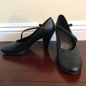 3” heel Character dance shoes